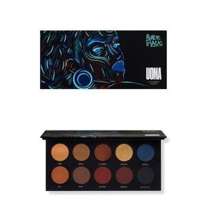 UOMA Beauty Black Magic Poise Eyeshadow Palette New condition never used
